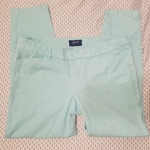 Old Navy Pixie Mint Pants 12R